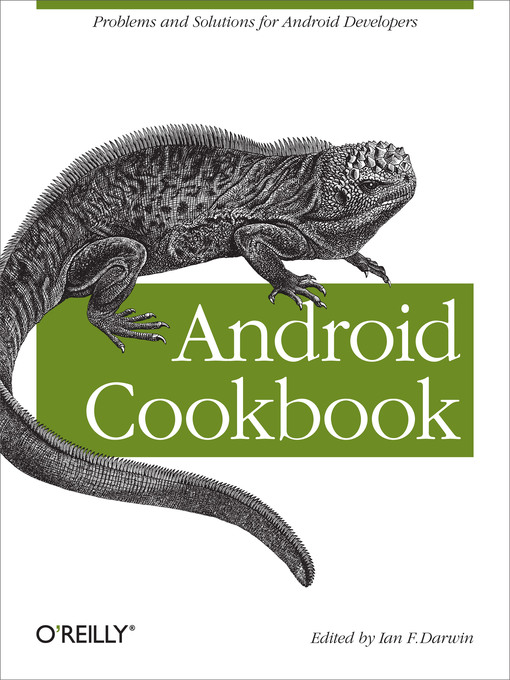 Title details for Android Cookbook by Ian F. Darwin - Available